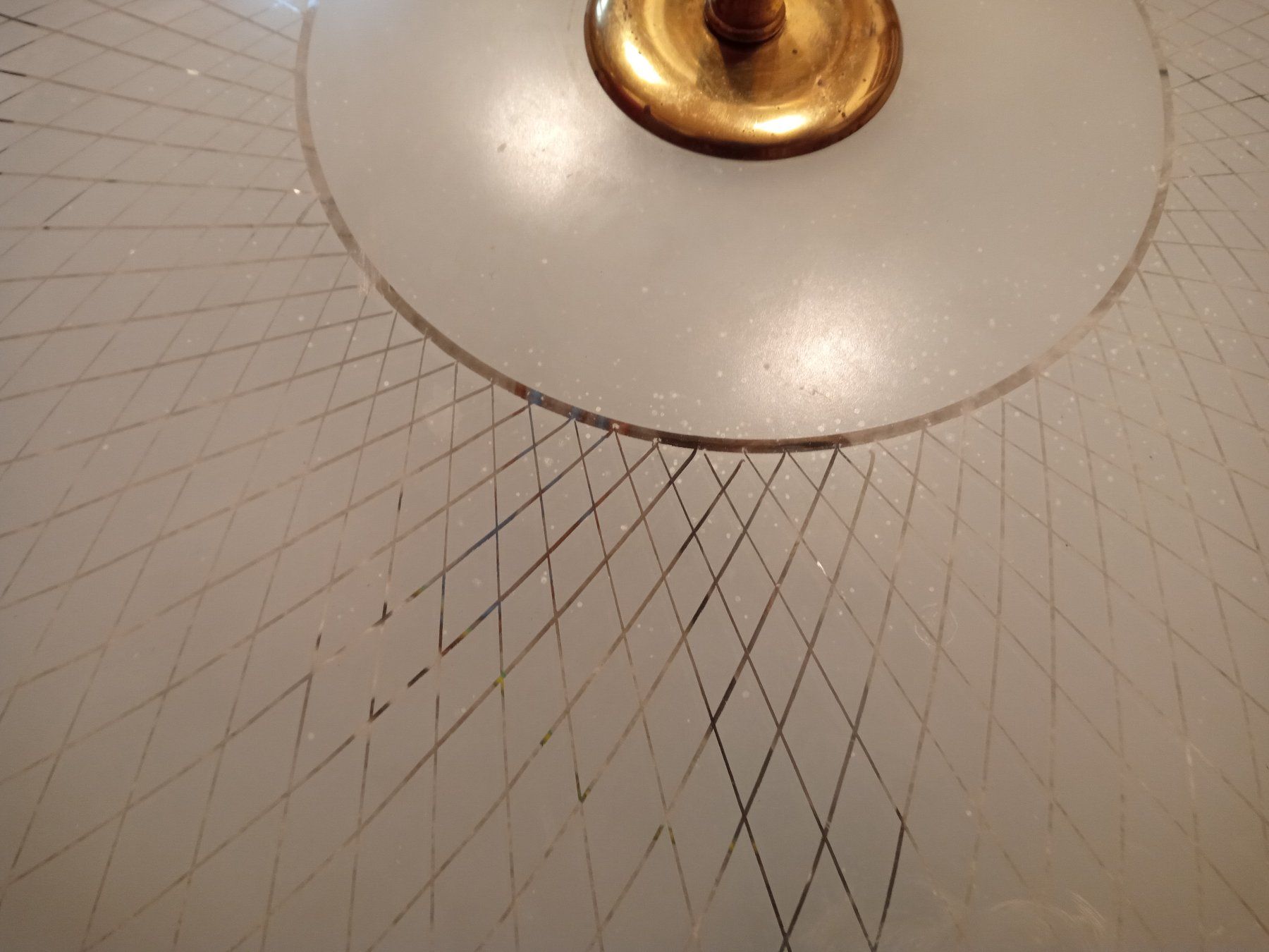 Lampadari & plafoniere: Deutsche Vintage Wand- oder Deckenlampe Vintage 1950 – Usato da Prez-vers-Siviriez venduto da Monija70 4