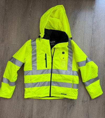 Makita Veste chauffante haute visibilité LXT - L