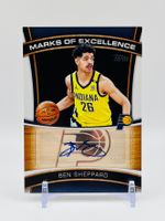 BEN SHEPPARD Auto Autograph Topps Marks of Excellence NBA