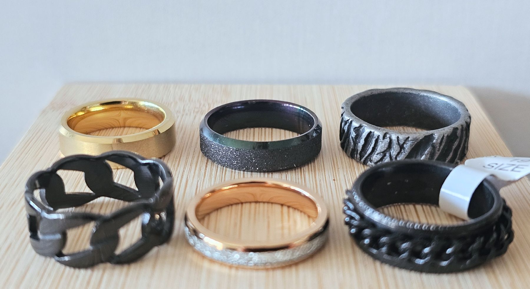 Altri gioielli: Herren Ring Set Edelstahl verschiedene Designs – Usato da Ettenhausen TG venduto da CH2300 1