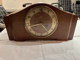 Schweizer Bodan Tischuhr, Holzgehause, Vintage, Top Zustand!