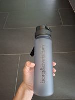 Trinkflasche borg&overström grau neuwertig