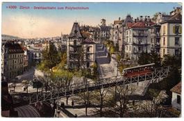 Zürich - Standseilbahn Polytechnikum