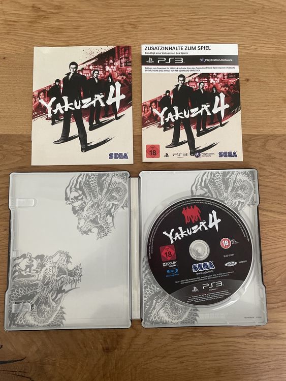 Yakuza 4 Steelbook Ps3 Kaufen Auf Ricardo