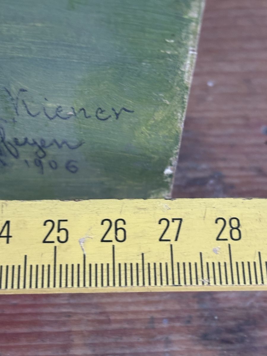 Dipinti: Gemälde Plaffeien sig Robert Kiener 1906 ohne Rahmen – Usato da Plasselb venduto da Mike760 3