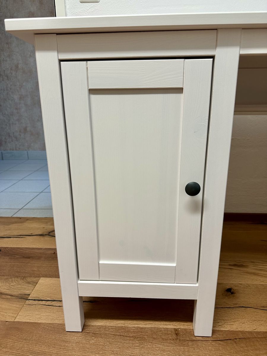 Scrivanie: Pult, weiss gebeizt, HEMNES – Usato da Eschenbach LU venduto da cherryplum 2