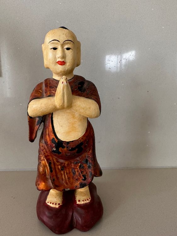 Wackelmann Auto Dekoration - Holzfigur Mit 12 Magnetischen Gesichtern