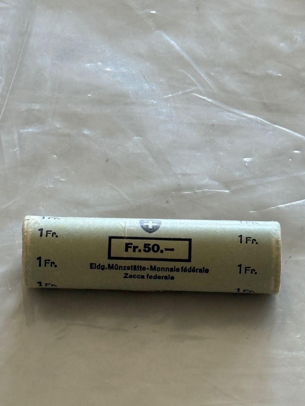 Tutti le monete: 1 Franken 1965  Original Rolle  Stempelglanz – Nuovo e nell'imballaggio originale da Wallisellen venduto da SWISS_SILVER1