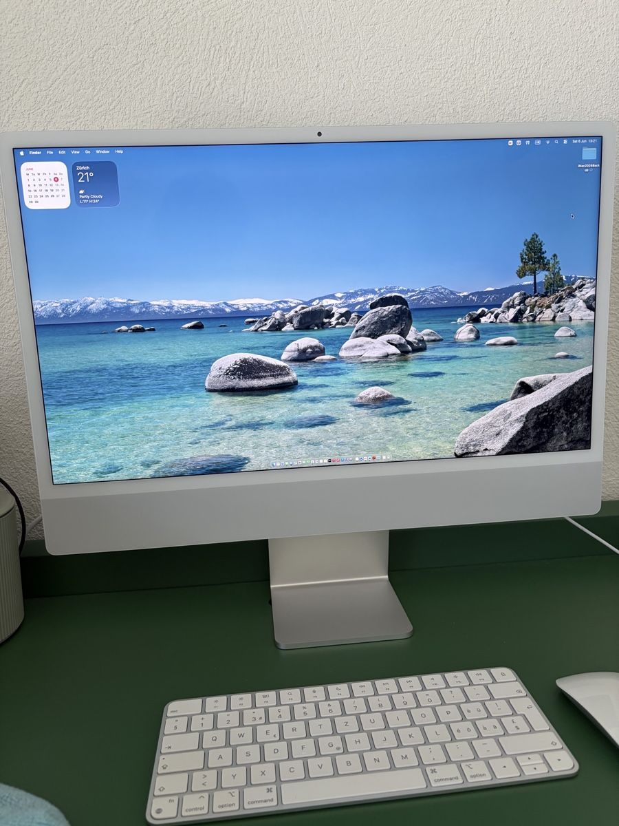 Apple PC: Apple iMac 24" M1 Chip - Silver – Usato da Aarburg venduto da roc_9n2c 1