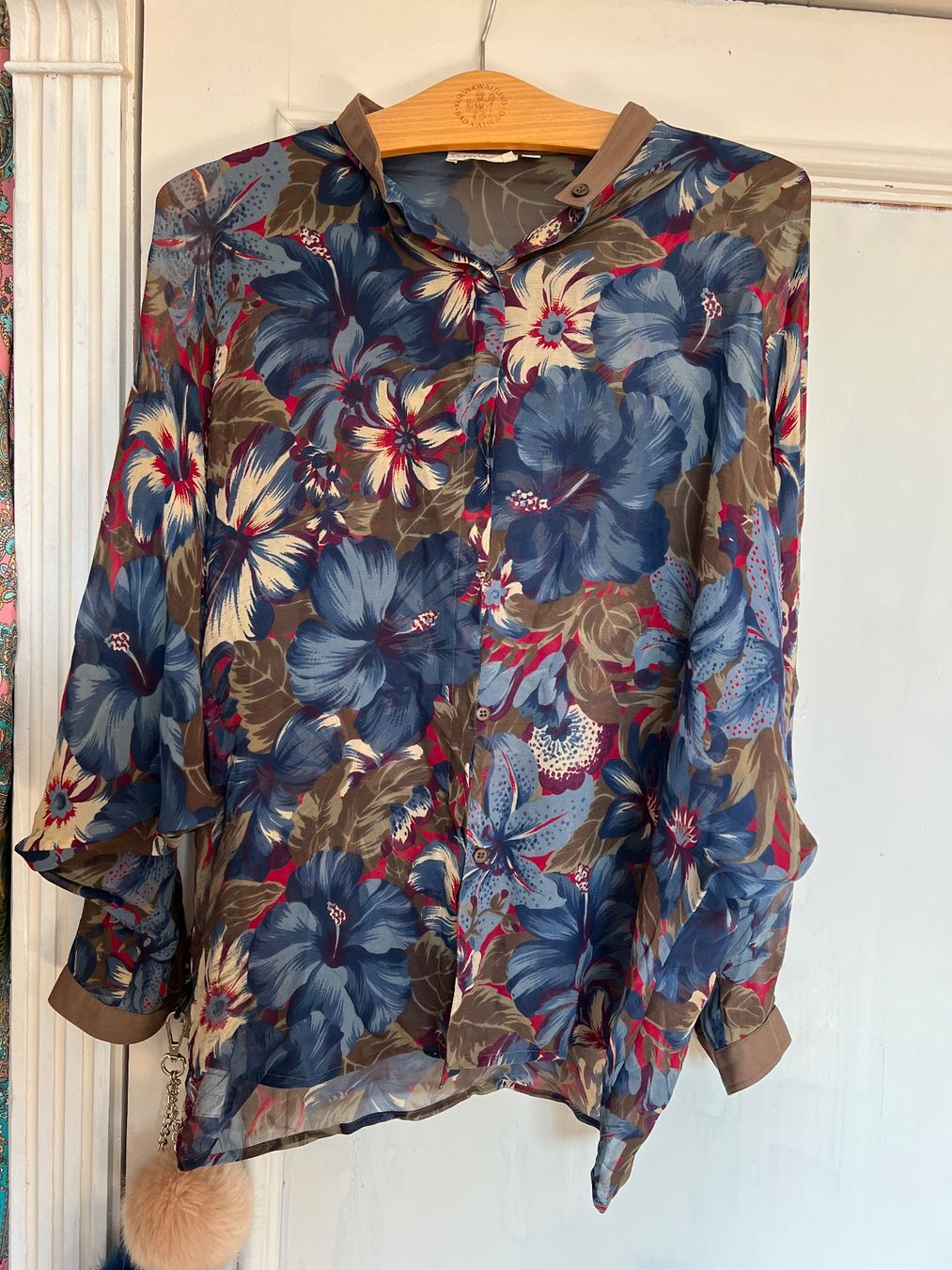 Versace Camicette: Gianni Versace Bluse Seide Gr. 40 Vintage – Usato da Biel/Bienne venduto da Girasole232 3