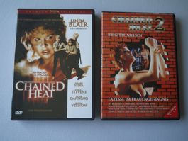 CHAINED HEAT 1+2- Linda Blair/Brigitte Nielsen/Sybil Danning