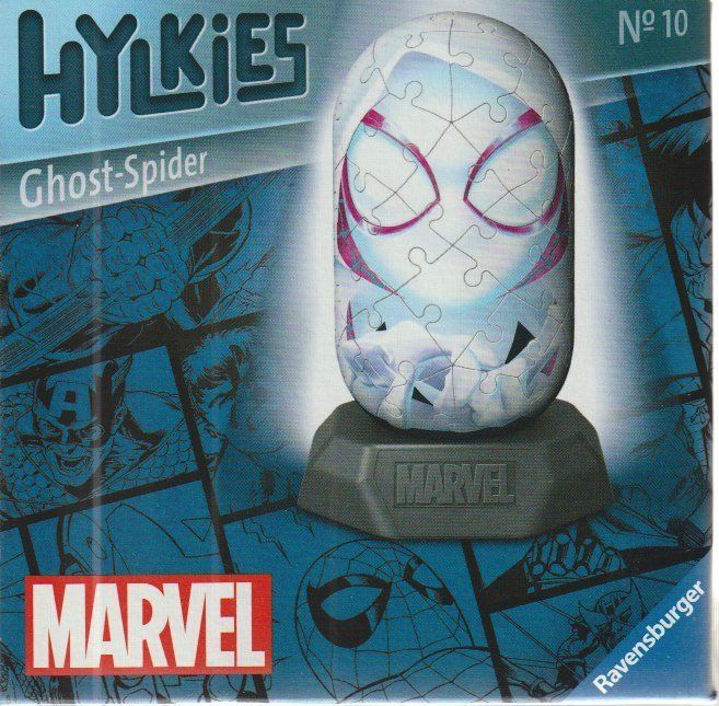 Ravensburger Puzzle: RAVENSBURGER 3D PUZZLE HYLKIES - GHOST SPIDER MARVEL 10  new – Nuovo e nell'imballaggio originale da Vezia venduto da Aquarius_Age