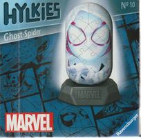 RAVENSBURGER 3D PUZZLE HYLKIES - GHOST SPIDER MARVEL 10  new