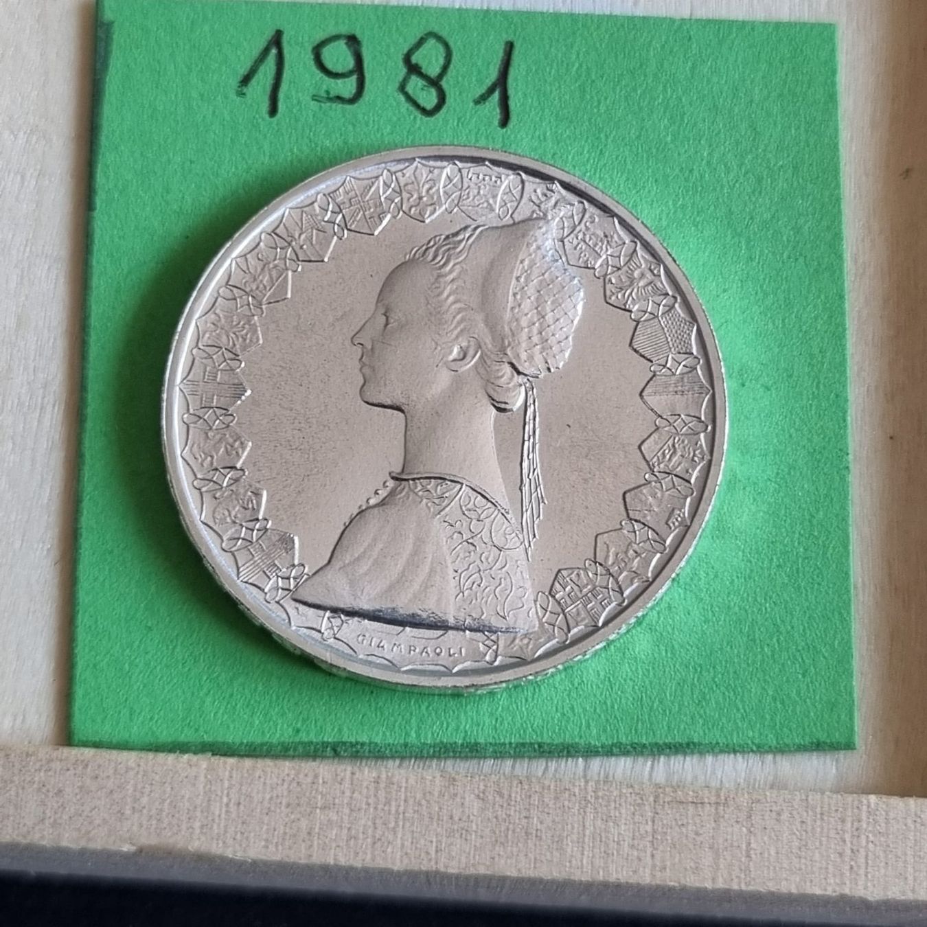 Tutti le monete: 500 Lire 1981 Italie ARGENT – Usato da Genève venduto da cor_2ryx