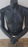 Vintage Herren Schaufensterpuppe,Torso mit Metallständer