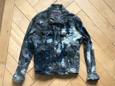Rare Vintage Punk Jeans Jacke Trash Vaudeville NYC