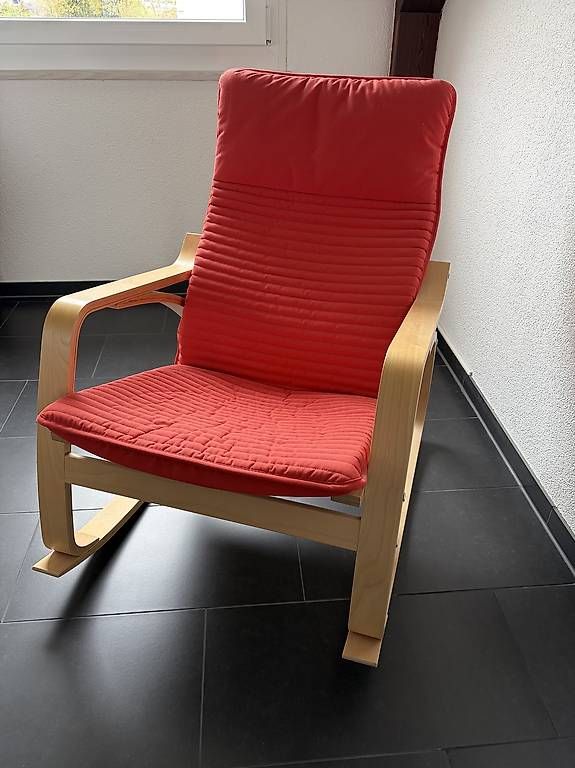 Sessel: Schaukelstuhl IKEA-Poäng – Gebraucht aus Therwil von MC4106