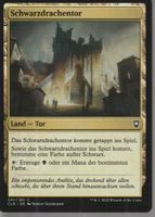 TCG Magic The Gathering MTG CLB 347 Schwarzdrachentor