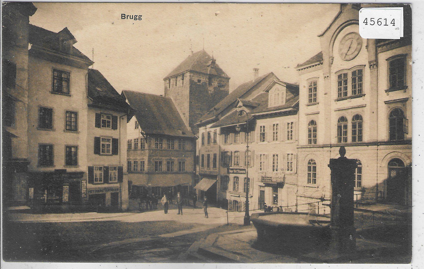 Cartoline postali: Brugg - Stadtpartie – Usato da Ettingen venduto da Kartenplanet