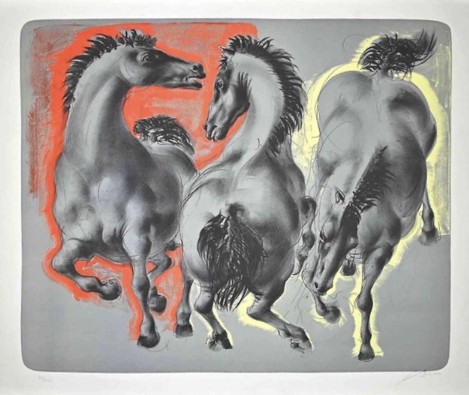 Grafica & Litografie: Hans Erni Litographie – Usato da Basel venduto da dietschy77