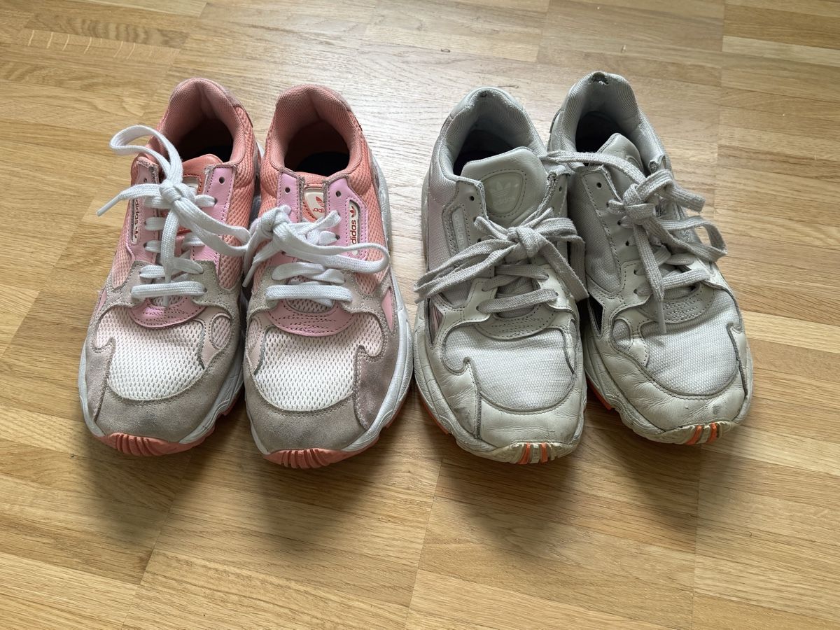 Adidas Scarpe da donna: Lot de deux Adidas Falcon, taille 39 – Usato da Meyrin venduto da mai_pl7s