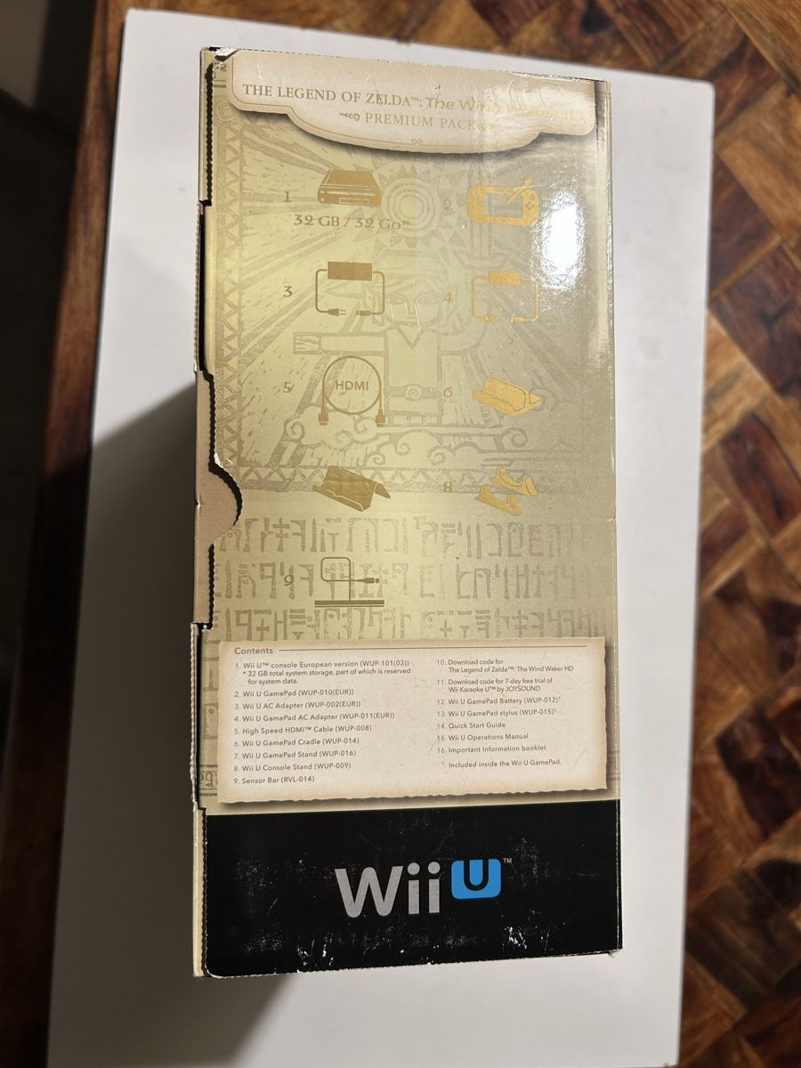 Nintendo Console: Wii U Zelda Wind Waker complete, état Collection. – Usato da Pully venduto da PongDayOne 5