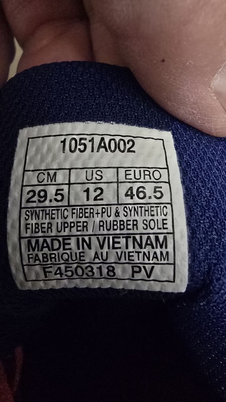 Asics Scarpe da uomo: Asics 46.5 excellent état – Usato da Champlan venduto da Sgosteli 3