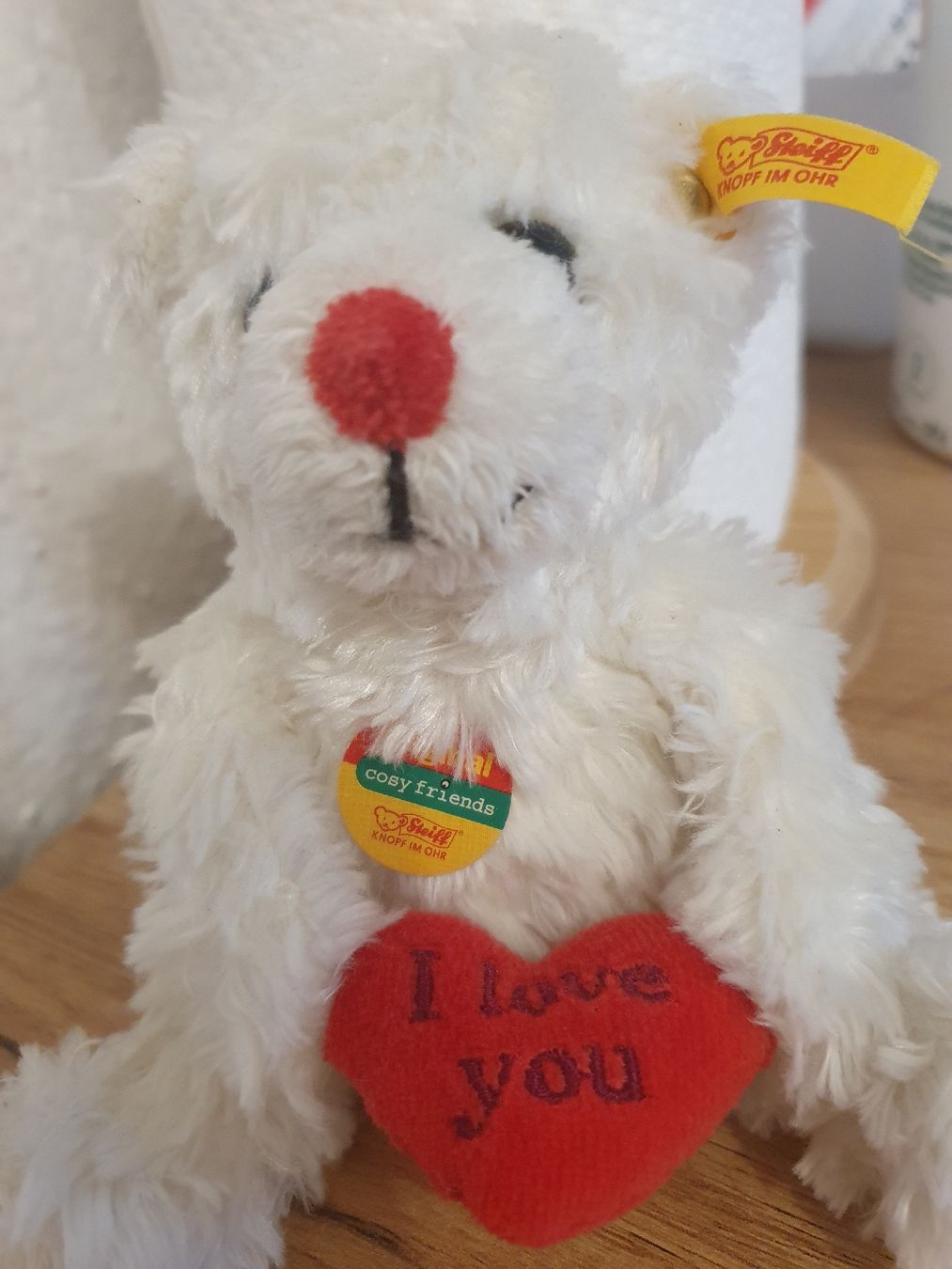 Steiff Spielzeuge: Steiff Teddybär mit Herz – Gebraucht aus Klingnau von Fee1960 4