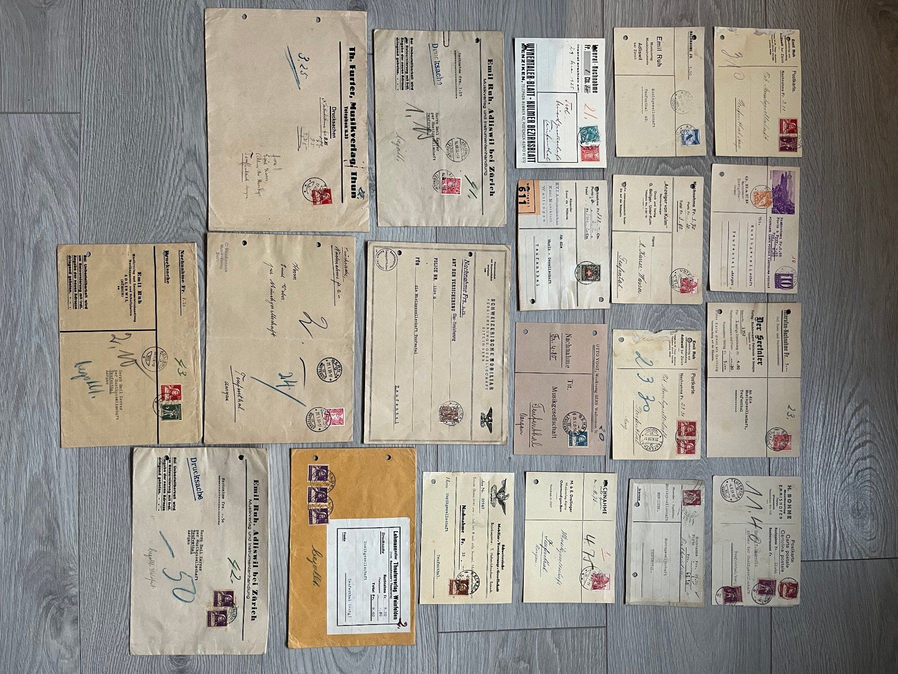 Tous les timbres: Briefumschläge Postkarten Briefmarken B – D'occasion à Unterkulm par esco 3