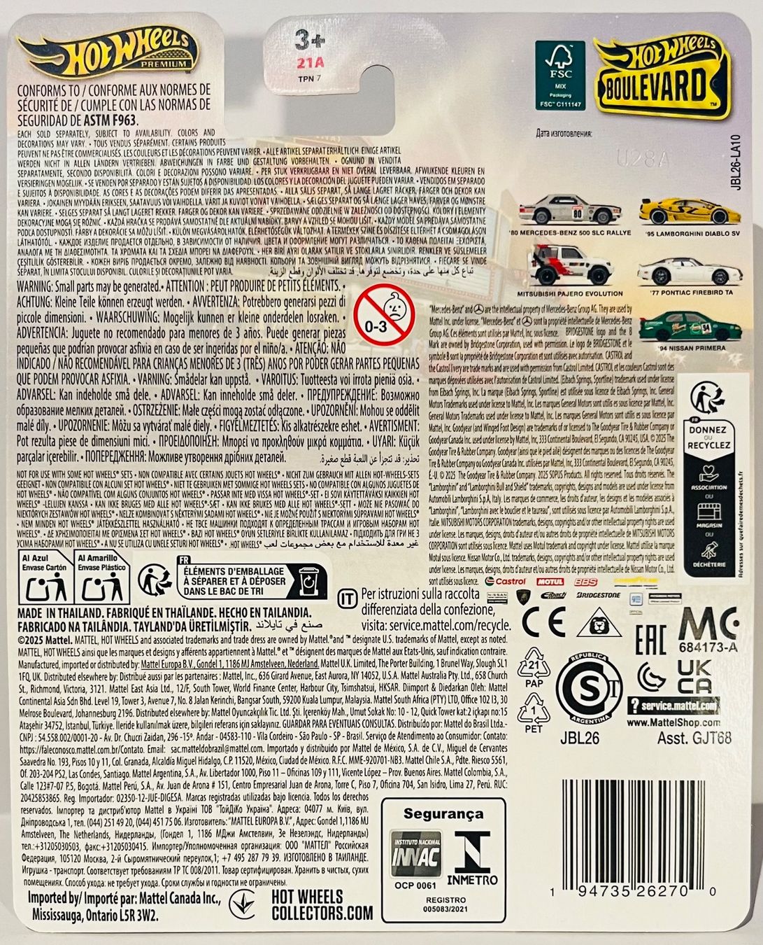 Hot Wheels Modellautos: Hot Wheels - Mitsubishi Pajero Evolution – Neu und originalverpackt aus Brittnau von tor129 1