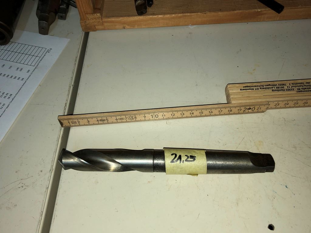 Alle Werkzeuge: Spiralbohrer mit Morsekonus - 21.25mm – Gebraucht aus Winterthur von Aristide13 1
