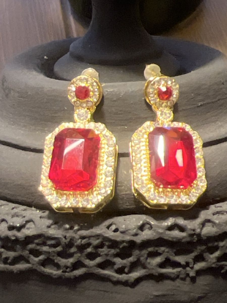 Catenine: Rotes funkelndes Schmuck Set NEU – Nuovo (secondo la descrizione) da Seon venduto da Sunny-Schmuck78 2