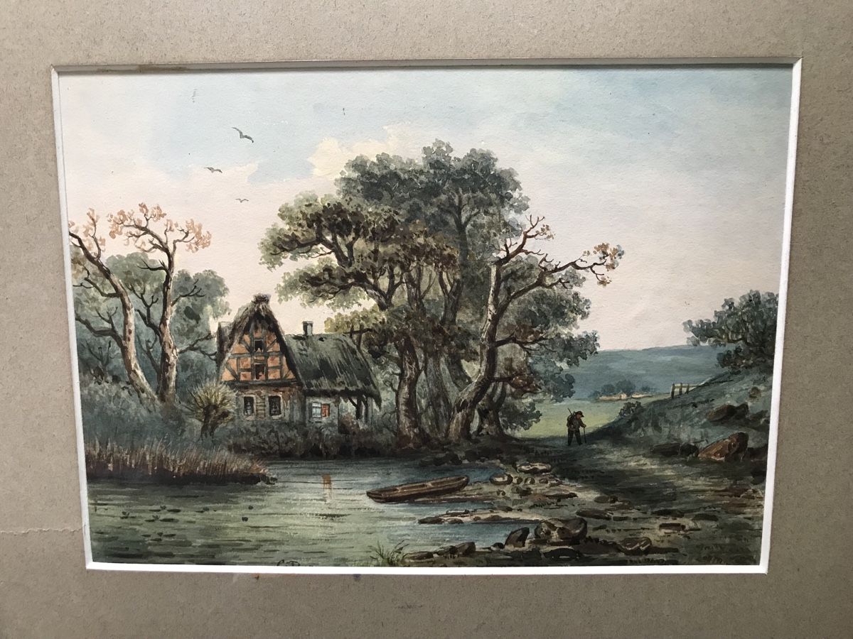 Dipinti: BECKER GABRIEL 1898 – Usato da Wolfhalden venduto da SecondAntique 1