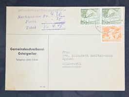 CL23 Enveloppe + Timbre Suisse 19xx