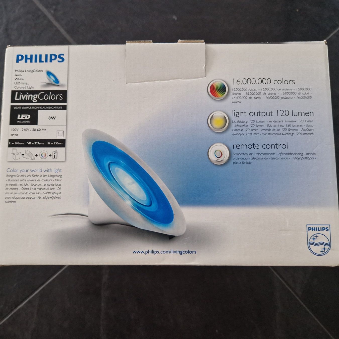Philips Lampen: Philips living colors Lampe – Gebraucht aus Wangen ZH von  1