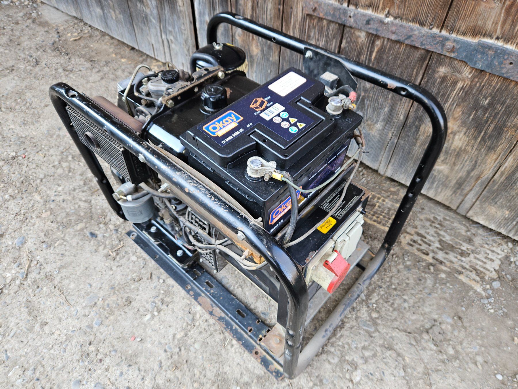 Generatori di corrente: Stromerzeuger Diesel 380 V – Usato da Oberburg venduto da M86 2