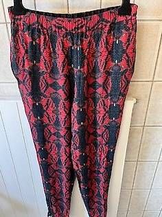 Hose von Alice + Olivia Gr.XS Rot gemustert - guter Zustand