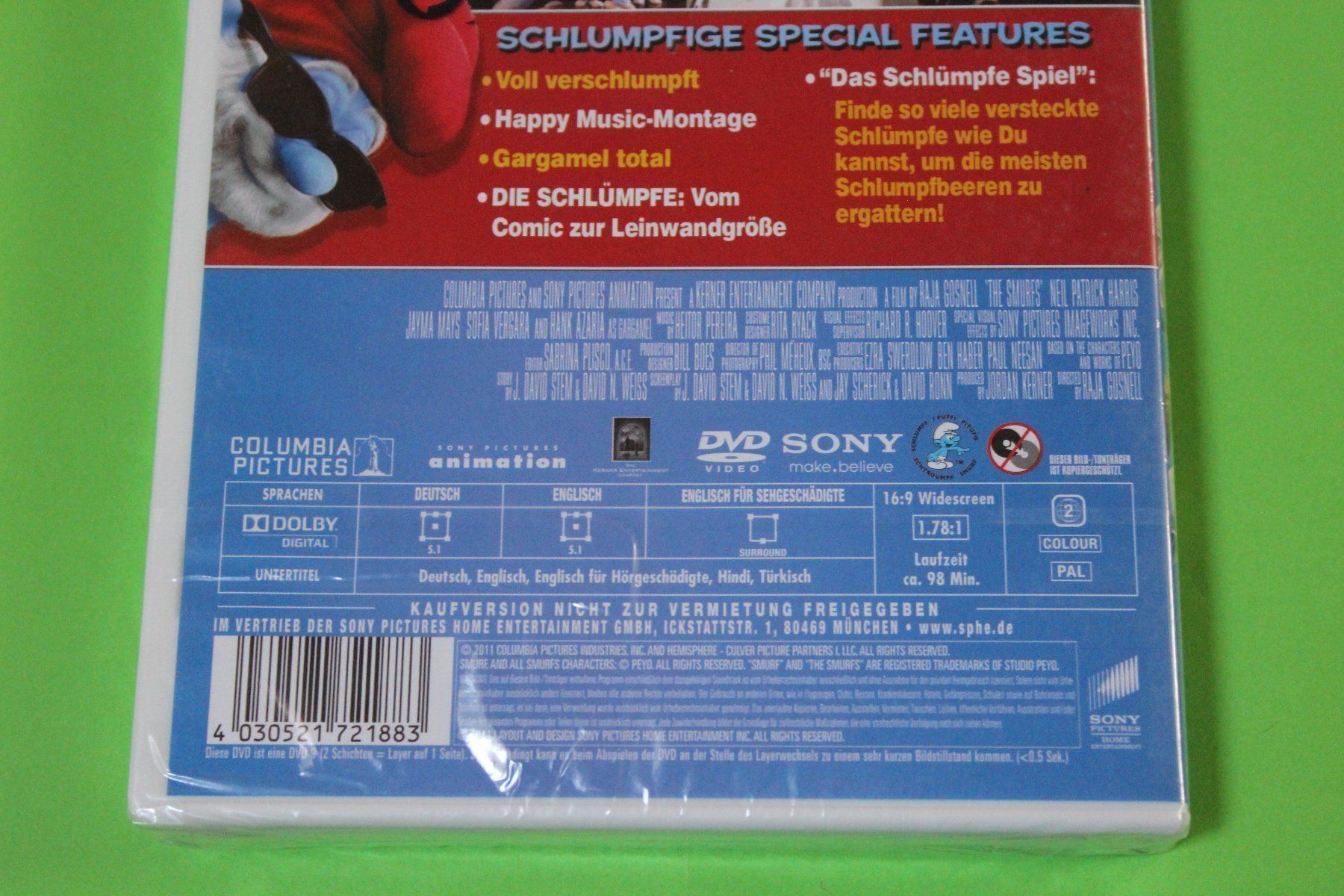 Tous les DVDs: DIE SCHLÜMPFE DVD NEU + originalverpackt – Neuf avec emballage d'origine à Tübach par JamesStone 5