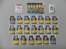 Panini Fussball EM 2008 Schweden 26 Stück Nr. 384- 409 Kompl