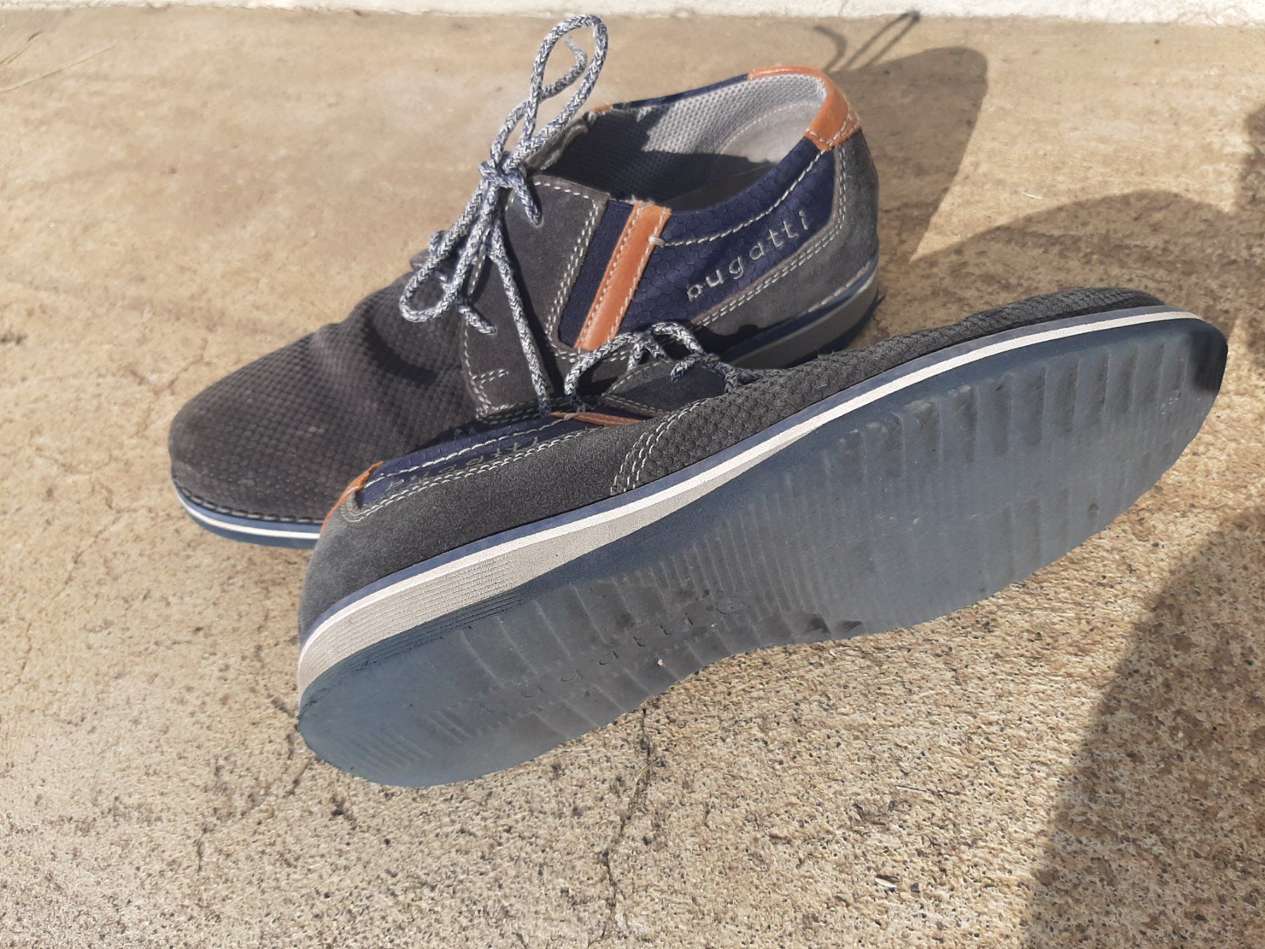 Bugatti Herrenschuhe: Bugatti Herrenschuhe Gr. 40, Leder (rauh) – Gebraucht aus Hondrich von majululu71 3