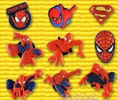Spiderman : 9 shoecharms déco jibbitz
