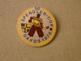 Abzeichen - 50 Spengler Cup Davos - 1976