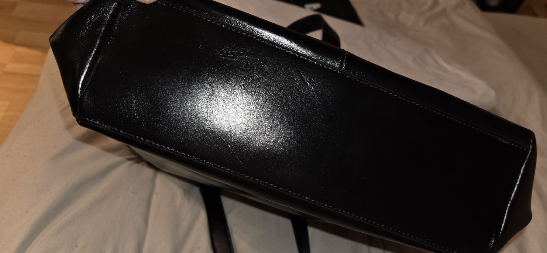 Piquadro Borse da donna: Piquadro Tasche schwarz Leder neu – Nuovo e nell'imballaggio originale da Busswil BE venduto da Angy1974 7