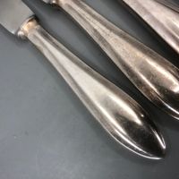 6 Dessertmesser versilbert Berndorf