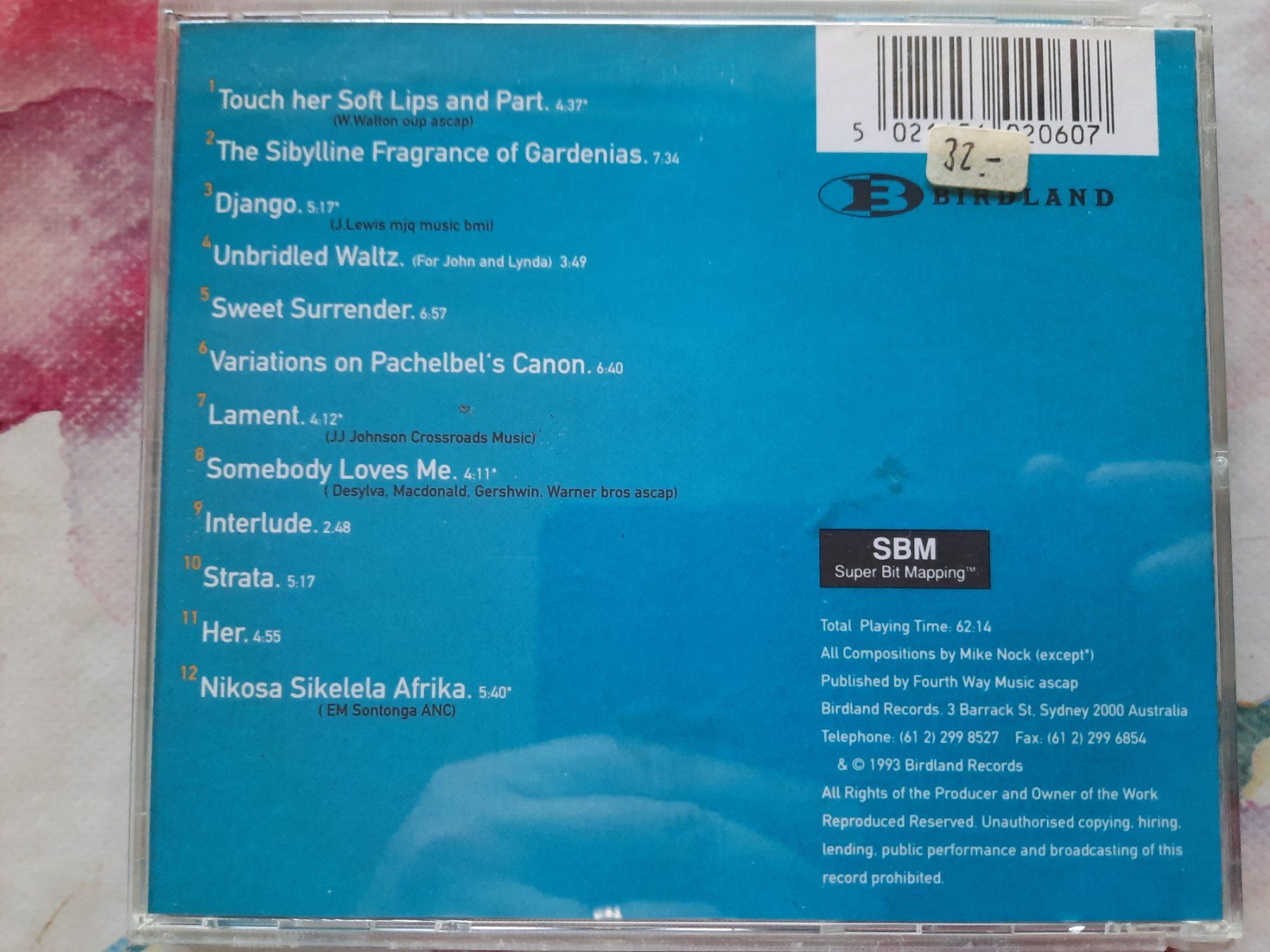 CD: CD Mick Nock - Touch – Usato da Pully venduto da bro_n52j 2