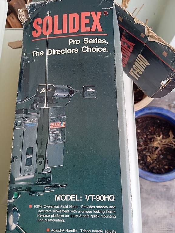 Treppiedi & Teste: Solidex VT-90HQ Videostativ – Usato da Basel venduto da Petergunn 2