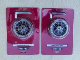 2x Original Micro Ersatzrad 120 mm Clear