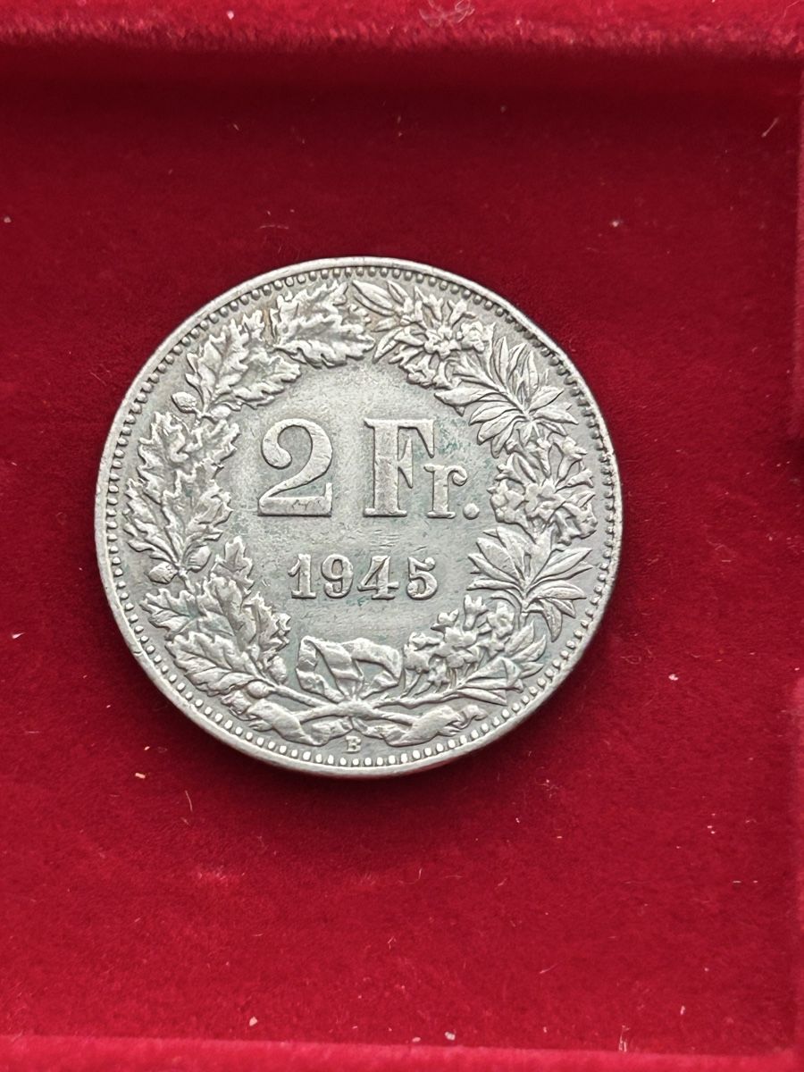 Tutti le monete: Highlight Silber 2 Franken 1945 – Usato da Büttikon AG venduto da Rcook 2