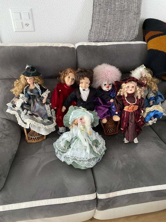 Puppen für Sammler, Porzellan, Textilien Kaufen auf Ricardo