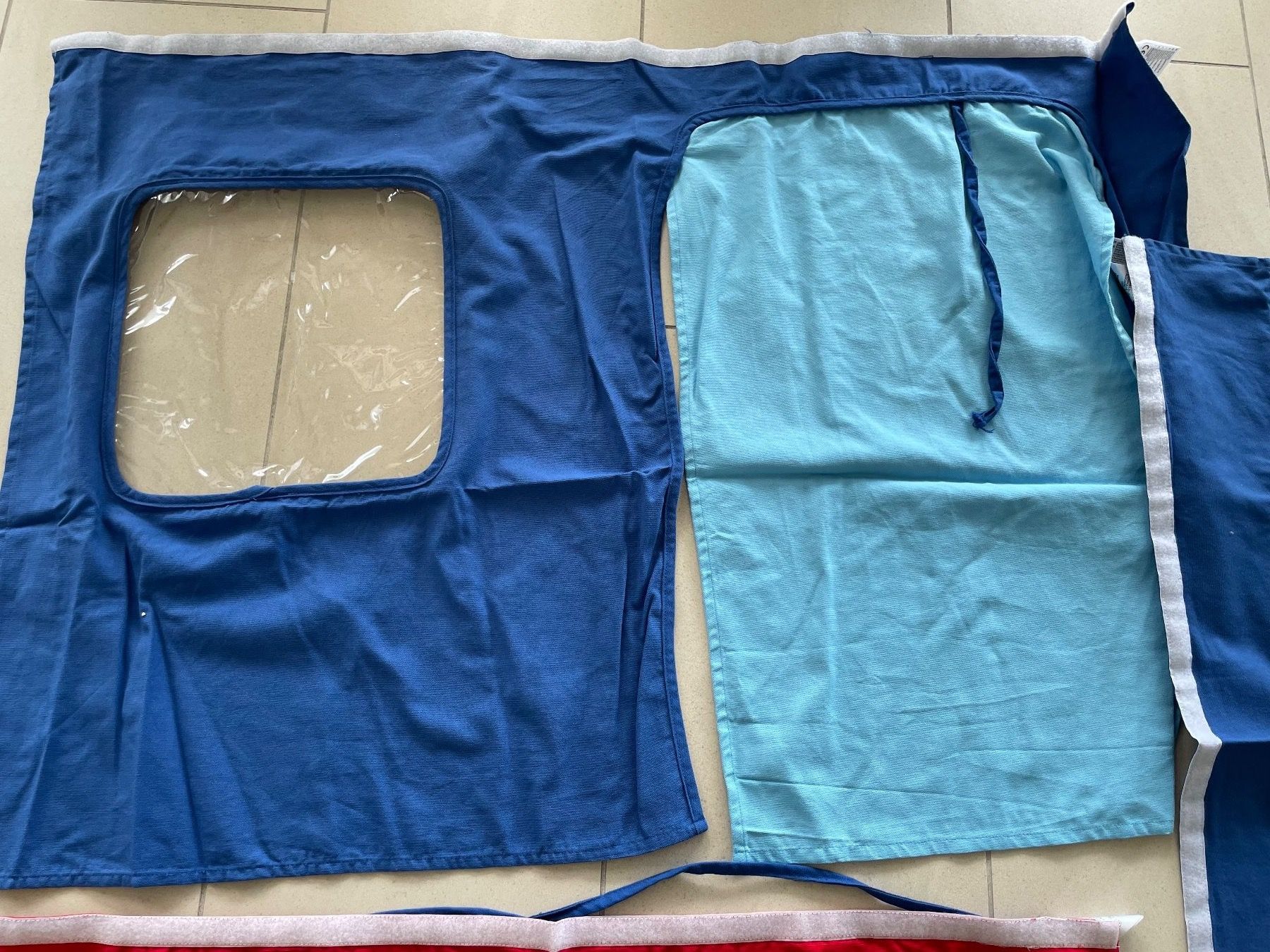 Flexa Vorhänge: FLEXA VORHANG FÜR HOCHBETT – Gebraucht aus Zug von falama 1